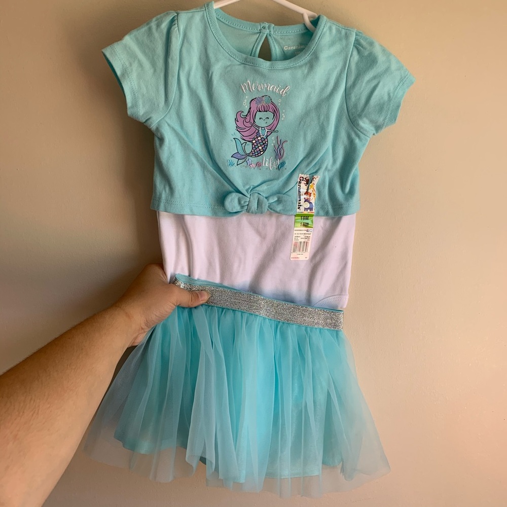 Garanimals Mermaid Tutu Ruffle Set NWT